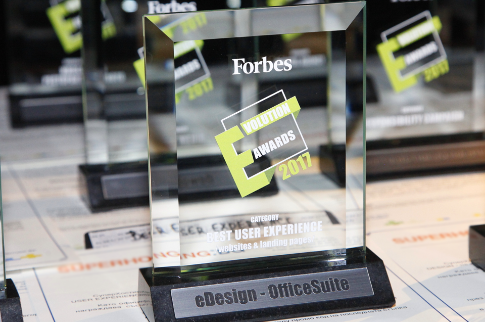 Forbes awards eDesign “Best Web Agency”