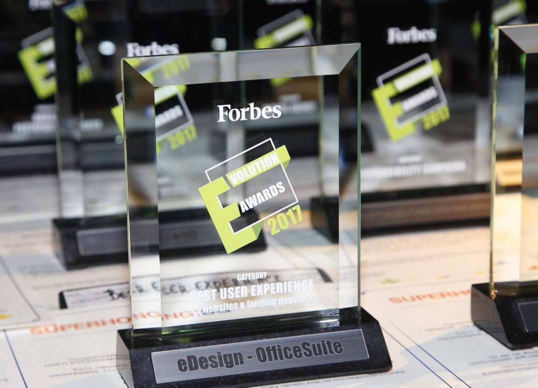 Best Web Agency : Forbes E-Volution Awards